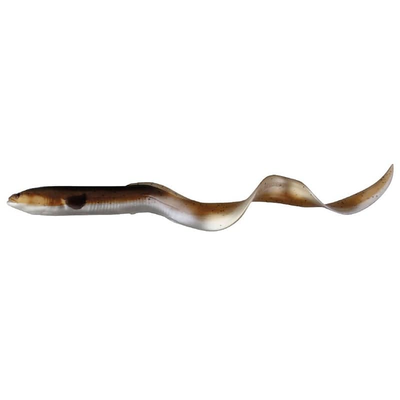 Savage Gear LB Real Eel 15cm 12g+4g 3+1pcs 02 Olive Pearl NL