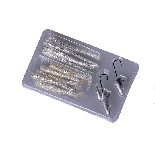 lrf savage gear Savage Gear LRF Micro Sandeel Kit 12pcs Silver Lures – MatchFishing