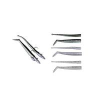 Savage Gear Mini sandeed Kit 10pcs ( 1+1+4+4 ) Pearl Silver