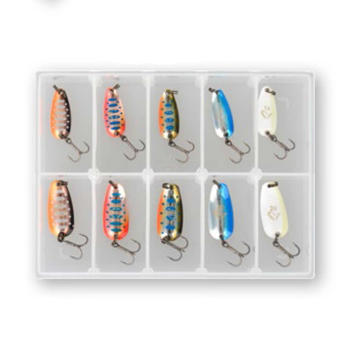 Savage Gear Nails Micro Spoon Kit1 #1c & #2c 10pcs