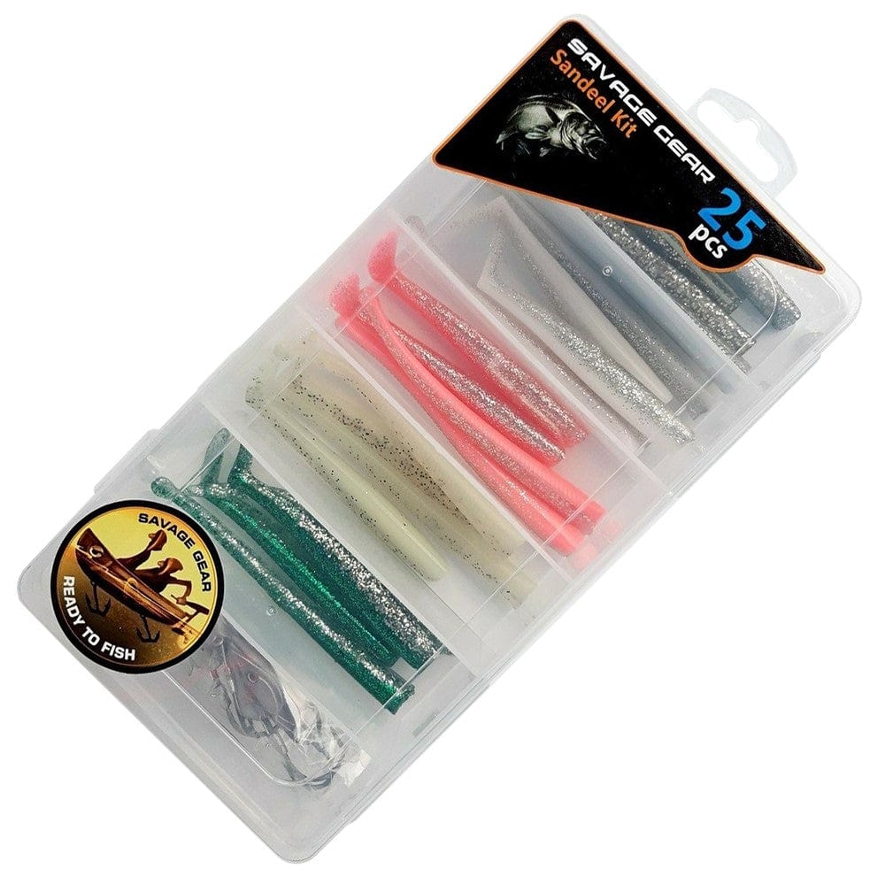 Savage Gear Sandeel Kit 10+11cm 16+22g 25pcs Lure Set – MatchFishing