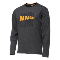 Savage Gear Simply Savage Logo-Tee Long Sleeve L