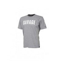 Savage Gear Simply Savage Tee - Light Grey Melange