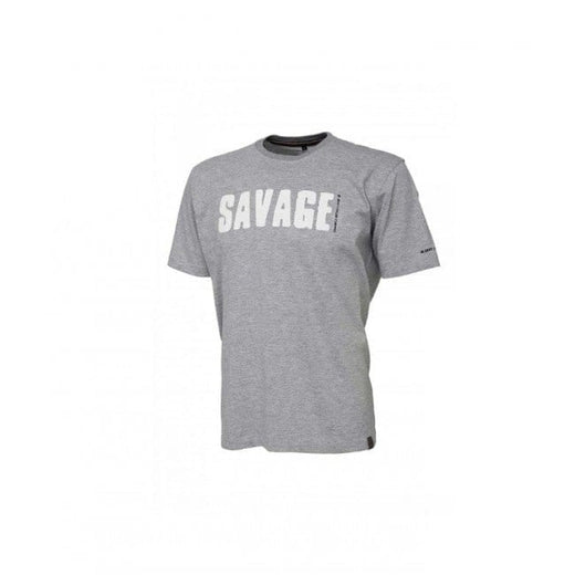 Savage Gear Simply Savage Tee - Light Grey Melange