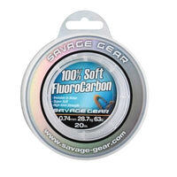 Savage Gear Soft Fluoro Carbon 0.39mm 35m 9.4kg 21lb