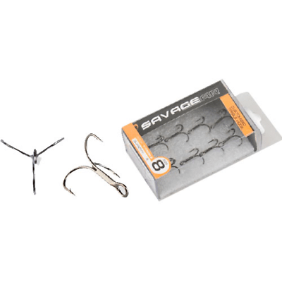 Savage Gear Y-Treble Hook Size 12 BLN -10pcs - 42927