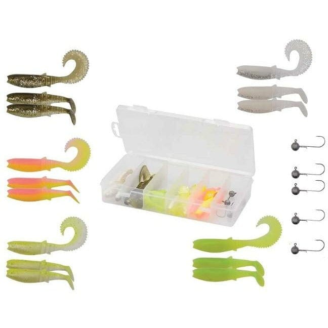 Set Savage Gear Cannibal Box Kit L 20pcs
