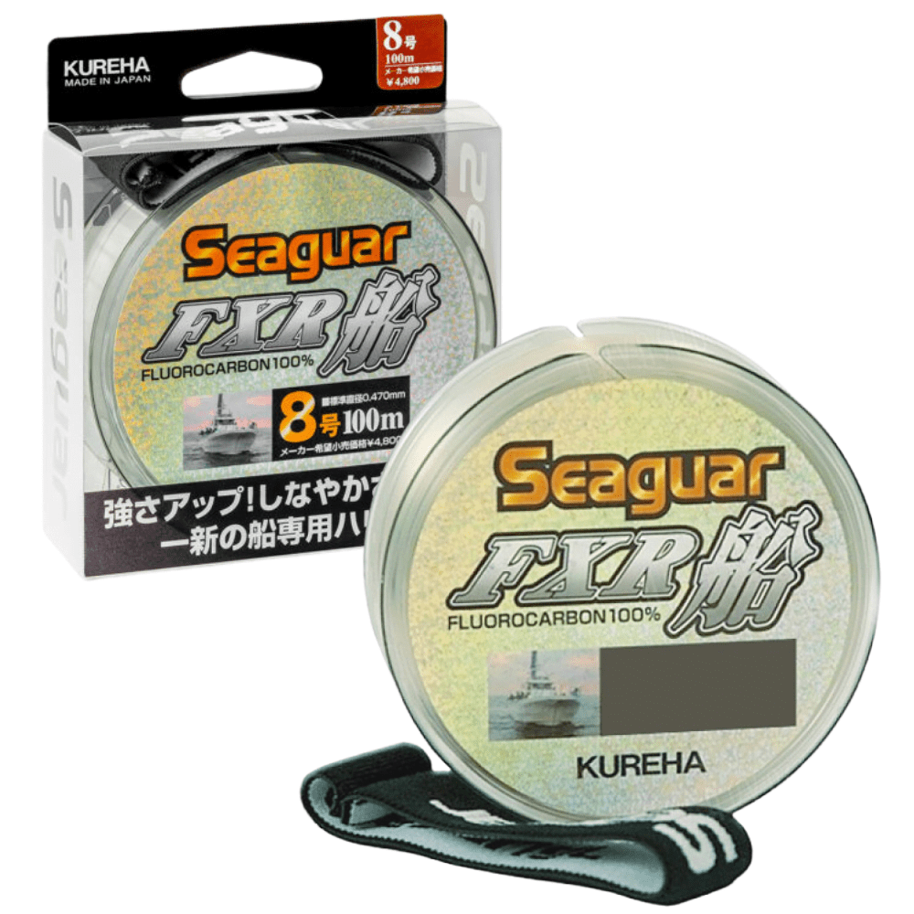 SEAGUAR Fishing 100% Fluorocarbon Leader Line FXR 100m