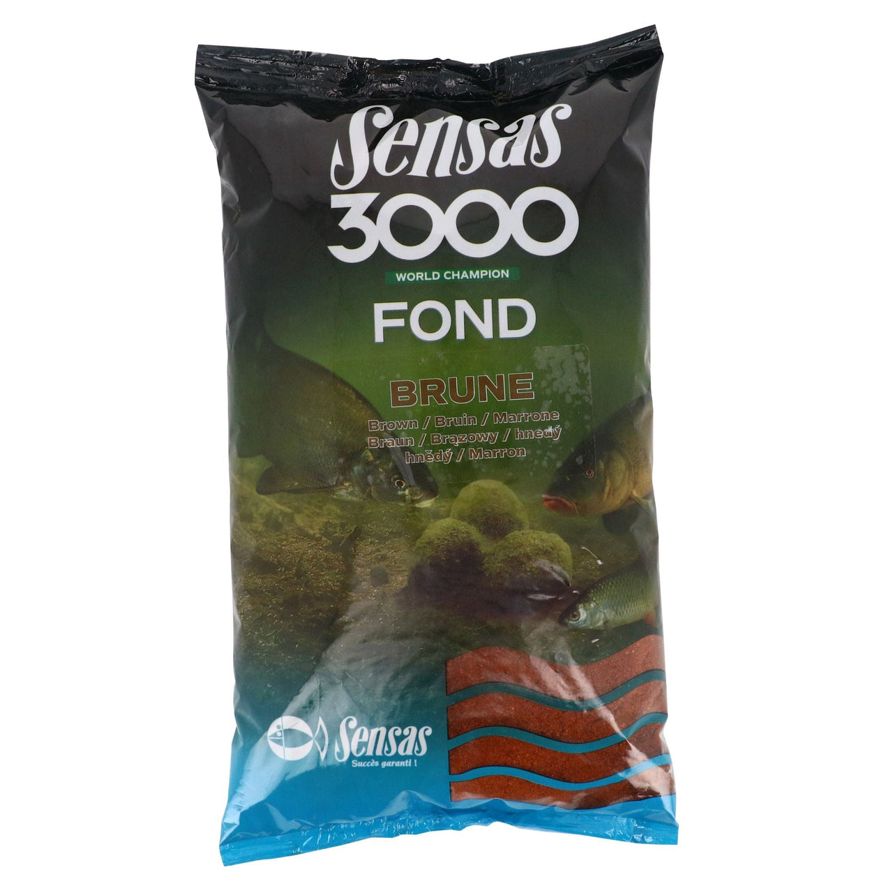 SENSAS 3000 FOND (HEAVY MIX BROWN)
