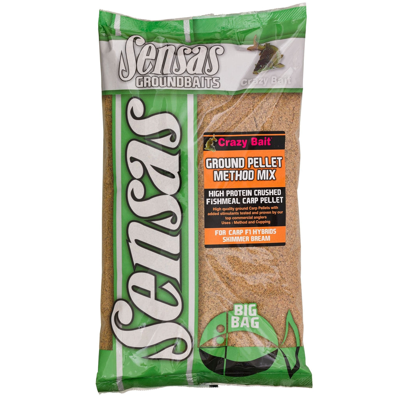 SENSAS BIG BAG GROUND PELLET METHOD