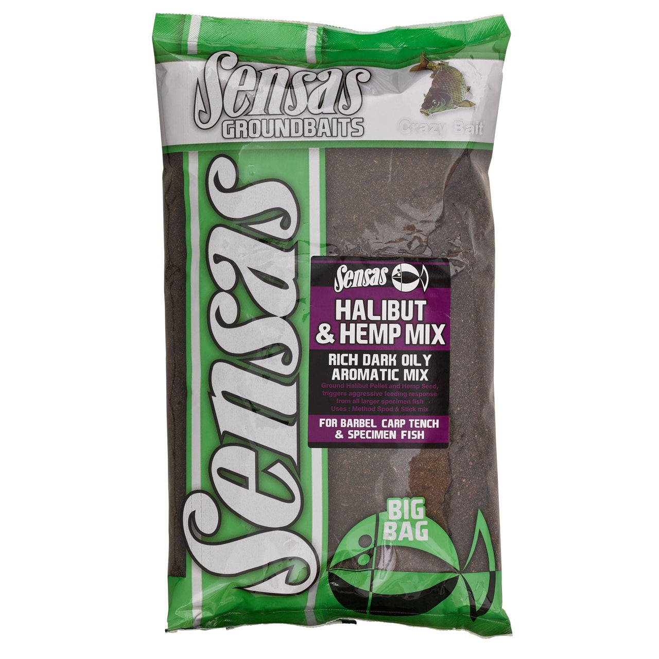 SENSAS BIG BAG HALIBUT & HEMP MIX