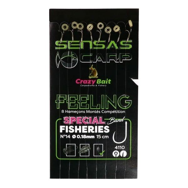 Sensas Crazy Bait 4110 Hooks to Nylon