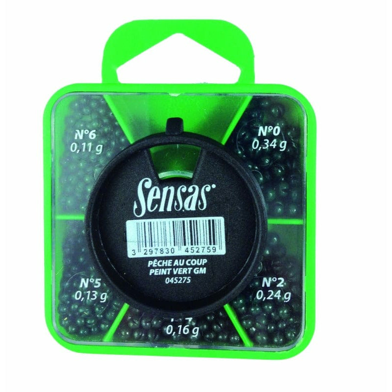 Sensas Green Shot 5 comp. box 7-2 S
