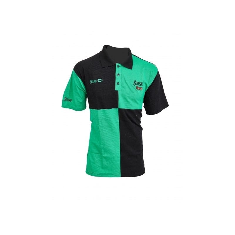 SENSAS Harlequin Green & Black POLO