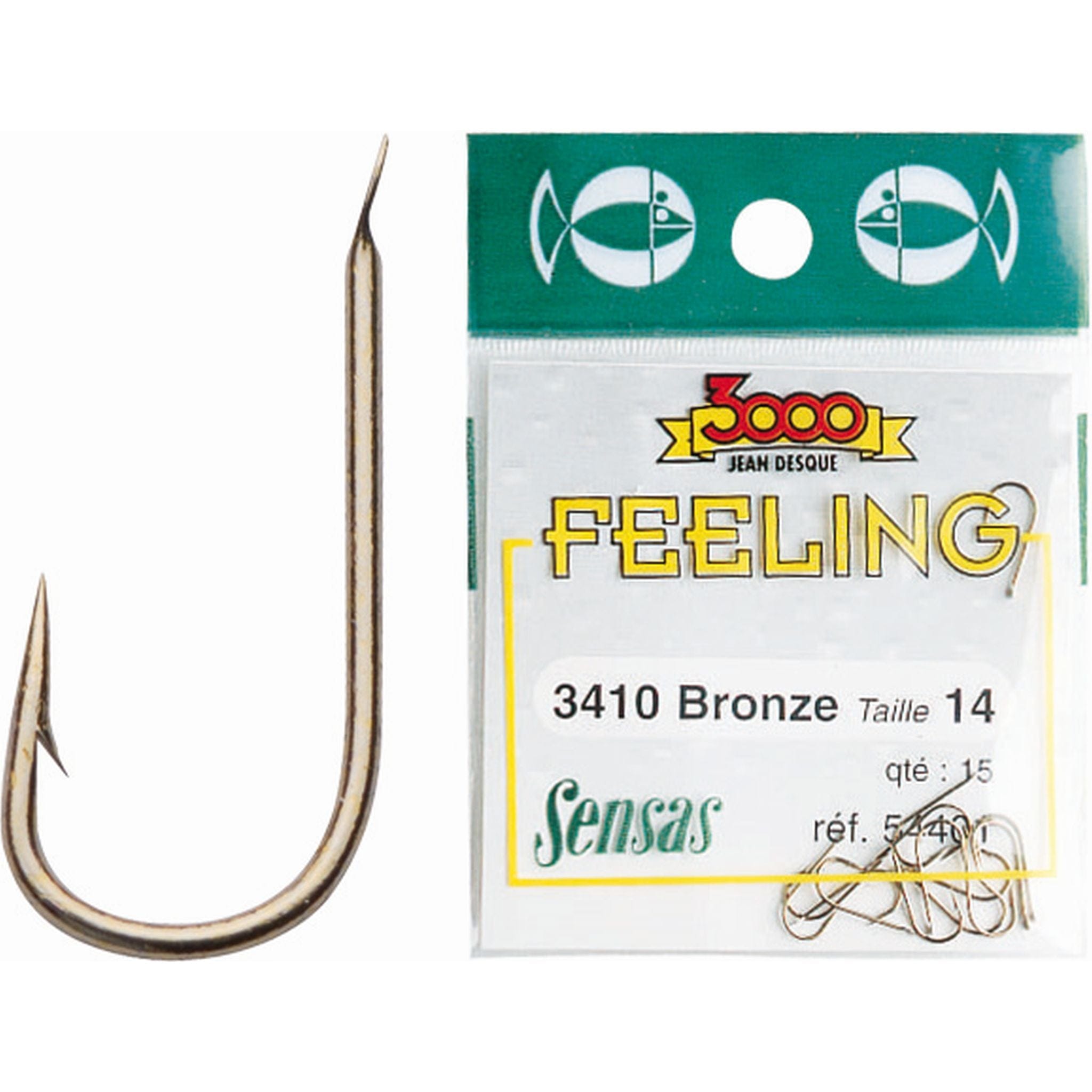 Sensas Match Fishing Hooks to Nylon Bronze to Barbless Hooks to H/H Ho –  hobbyhomeuk