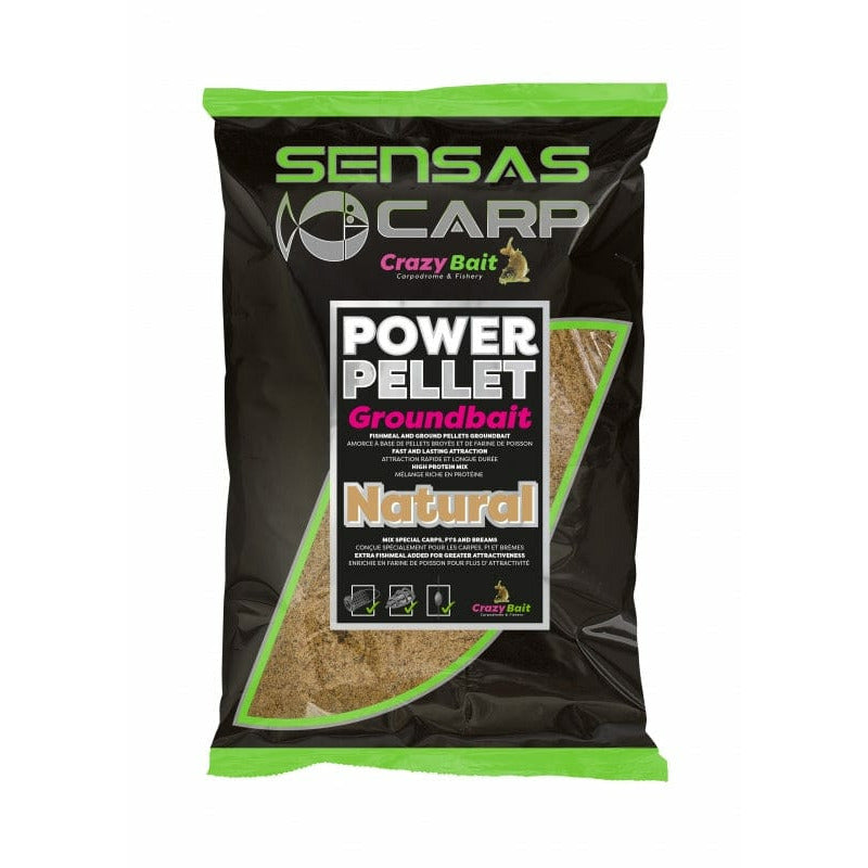 Sensas UK Power Pellet Natural 2kg