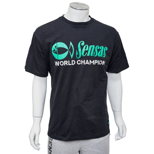SENSAS T-SHIRT WORLD CHAMPION BLACK