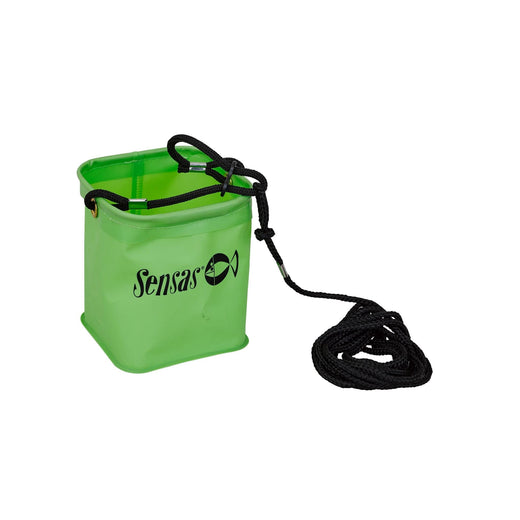 SENSAS WATERPROOF GREEN BUCKET WITH CORD