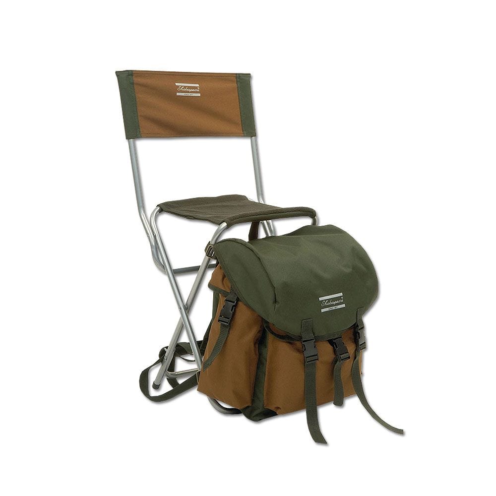 Shakespeare Deluxe Rucksack Chair Backpack Seat – MatchFishing