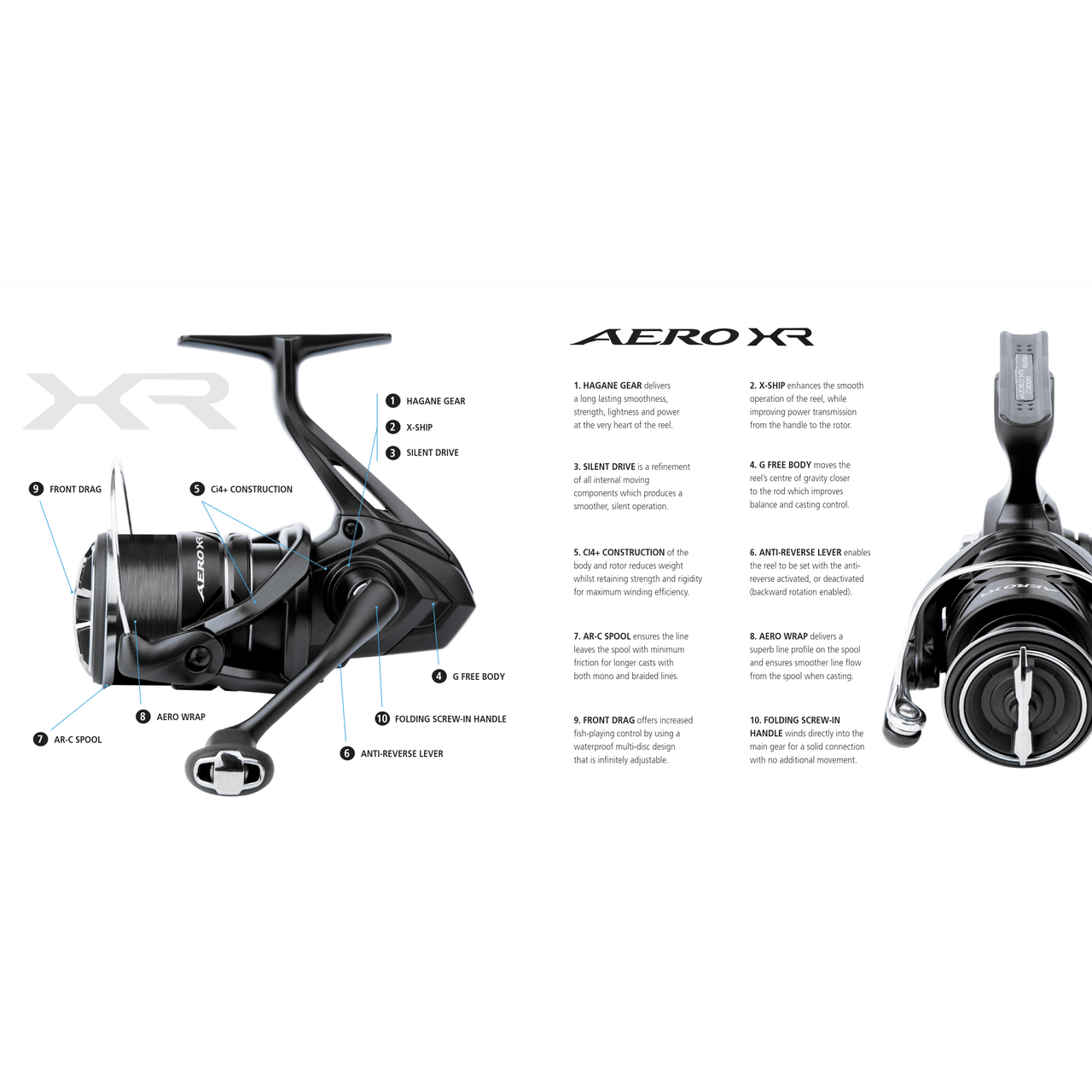 SHIMANO AERO XR (match and feeder reel)