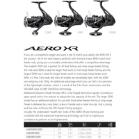 SHIMANO AERO XR (match and feeder reel)