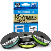 Shimano Line Kairiki 8 150m Steel Gray