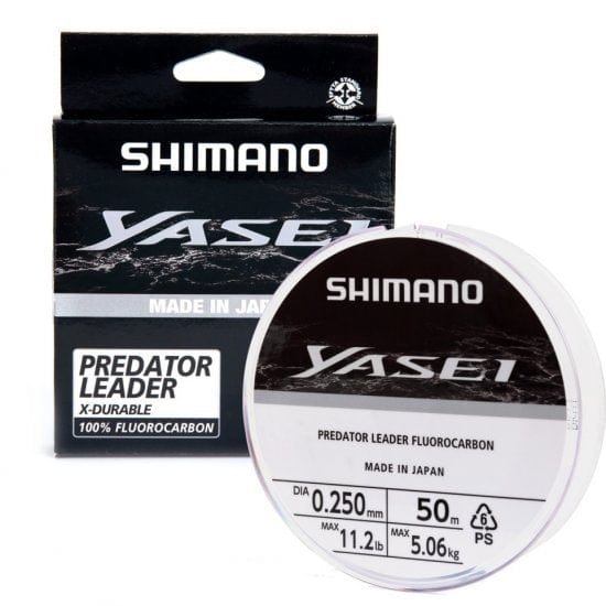 Shimano Line Yasei Fluoro Leader 50m Grey