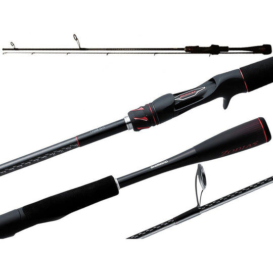 Shimano Zodias Casting Rod 2.18m 12-42g Fast 2pc – MatchFishing