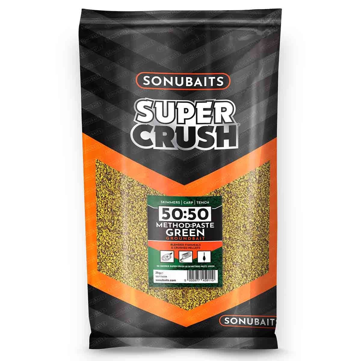 sonubaits 50:50 METHOD & PASTE GREEN 2KG