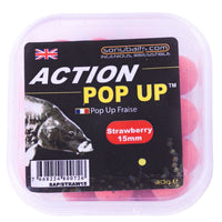 Sonubaits Action Pop-ups 15mm Strawberry