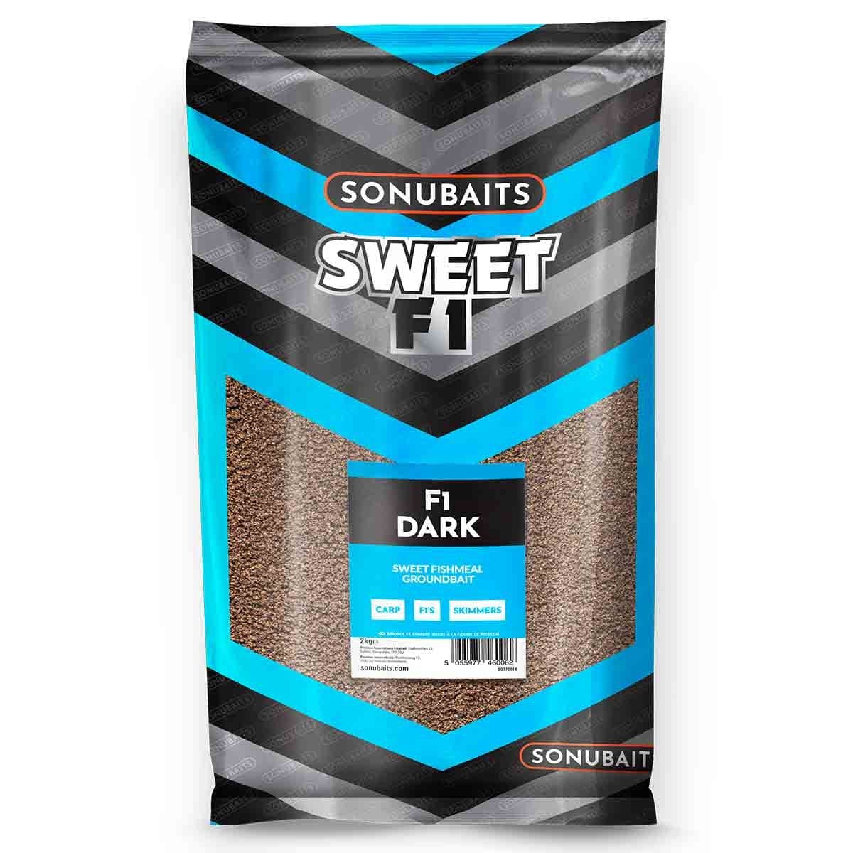Sonubaits F1 Dark Groundbait 2kg