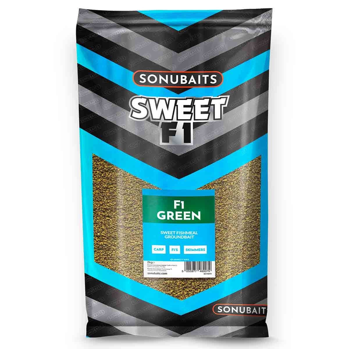 Sonubaits F1 Green Groundbait 2KG