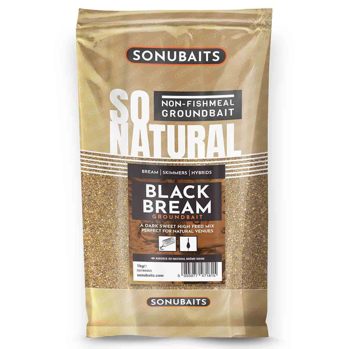 Sonubaits SO Natural Black Bream 1kg (supercrumb)