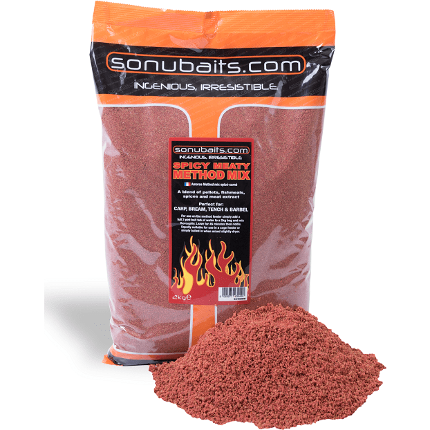Sonubaits Spicy Meaty Method Mix 2kg