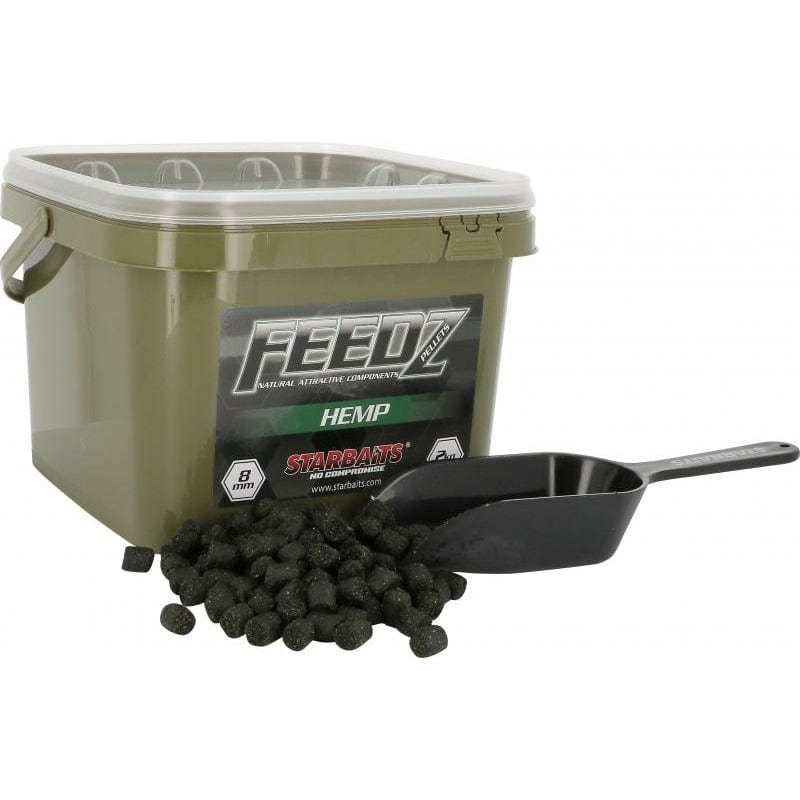 Starbaits Feedz Hemp Pellets 4mm 2kg