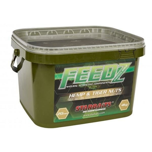 Starbaits Feedz Hemp & Tiger  20mm 4kg