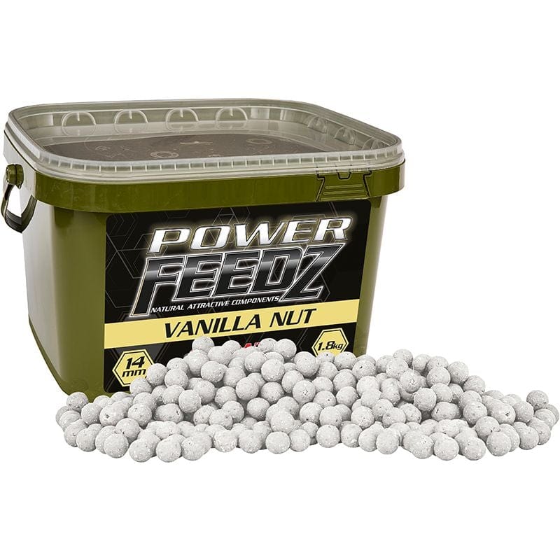 Starbaits Power Feedz Boilies Vanilla Nut 20 mm 1,8 kg