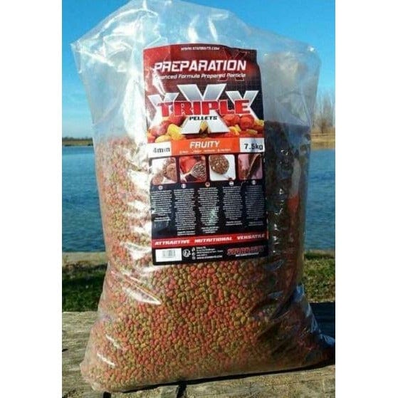 Starbaits Prep X triple x Pellets Fruty 9mm - 7.5kg