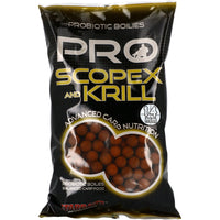 Starbaits Probio Scopex Krill Boilies 1kg