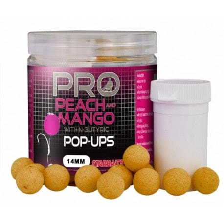 Starbaits Probiotic pop ups Peach & Mango 14mm