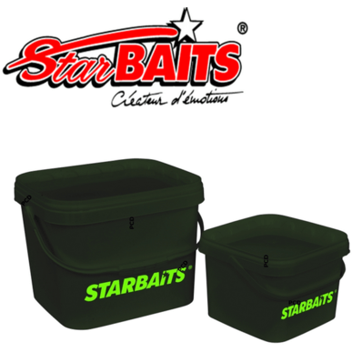 Starbaits SB Square Bucket 21L - Set Kanta,poklopac