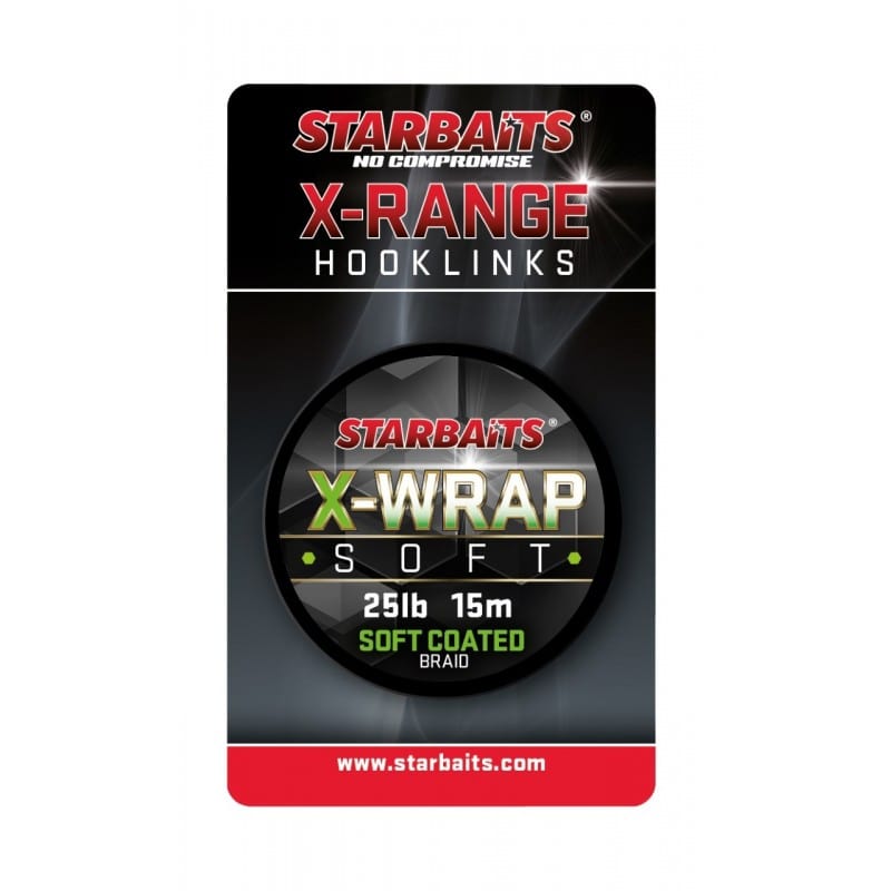 Starbaits X Wrap Soft Coated Braid 15m