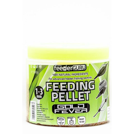 Timar Mix Feeder Guru Gold Fever 500g Feeding Pellet 1-3mm 500g - MX5712