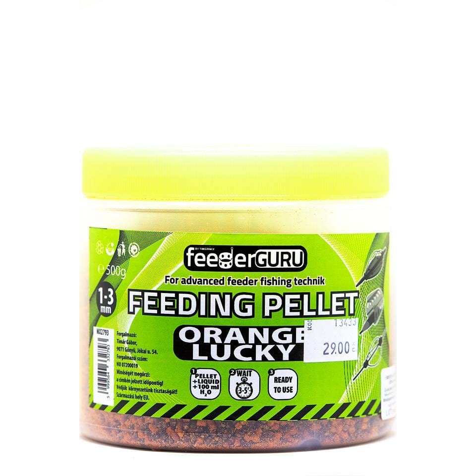 Timar Mix Feeder Guru Orange Lucky Feeding Pellet 1-3mm 500g - MX2793