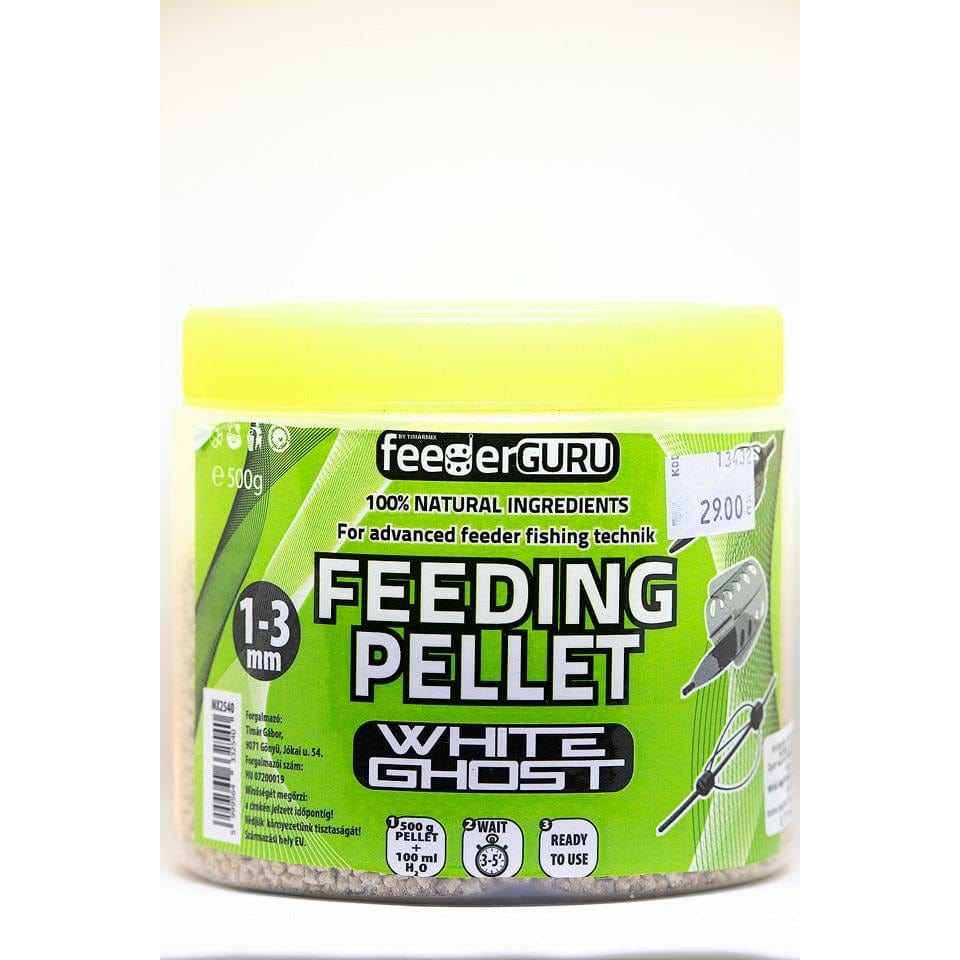 Timar Mix Feeder Guru White Ghost 500g Feeding Pellet 1-3mm 500g - MX2540