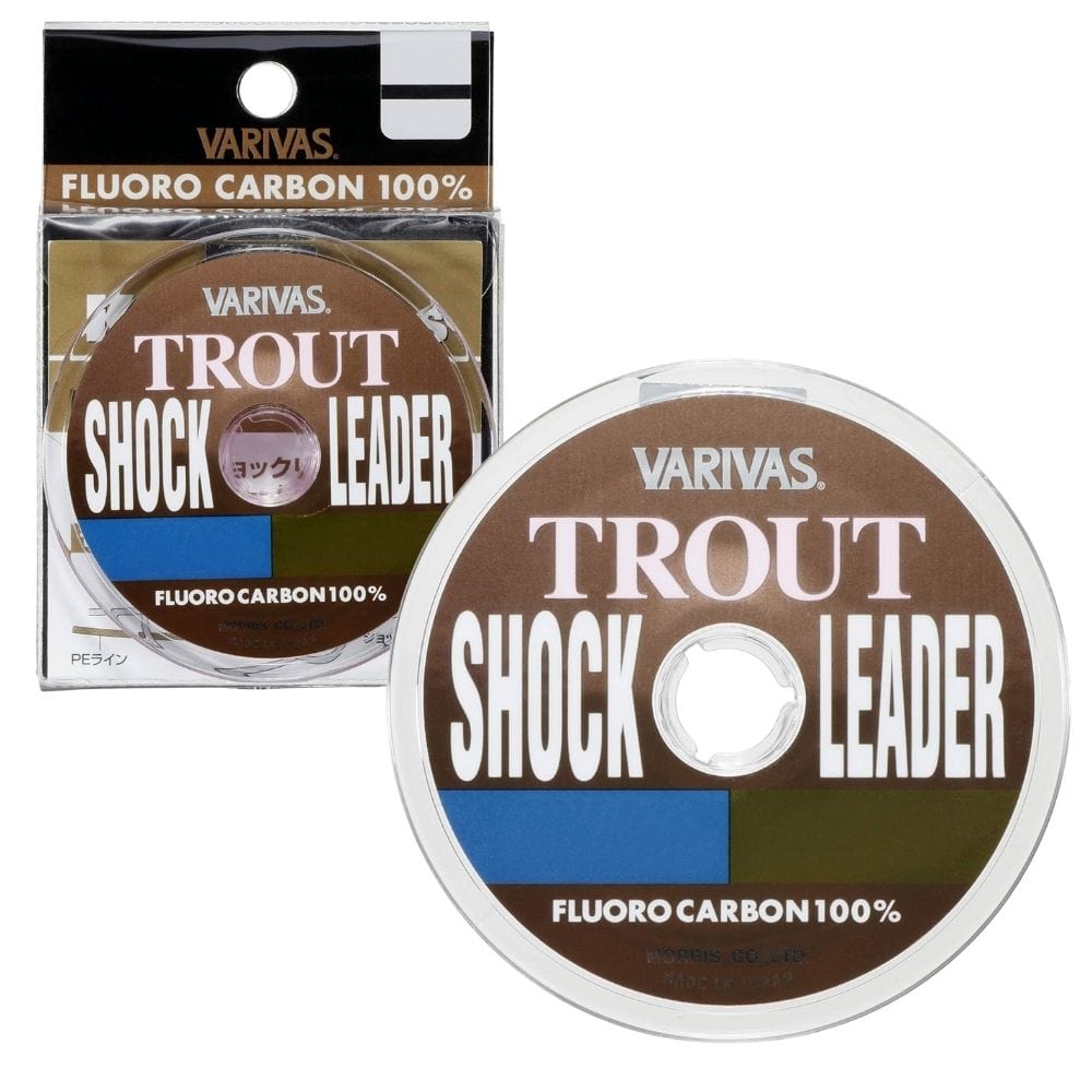 VARIVAS Premium 100% Fluoro Carbon Shock Leader Trout 30m