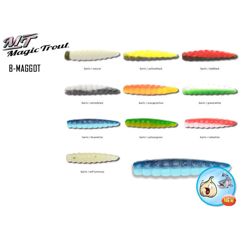 Magic Trout B-Maggot 25mm Garlic